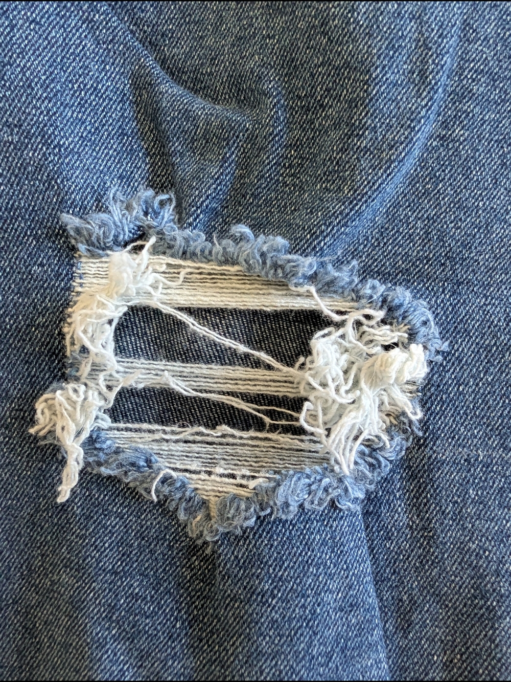 Lane Bryant Flex Magic Waistband Girlfriend Straight Jeans Womens 20 Distressed - Picture 6 of 10